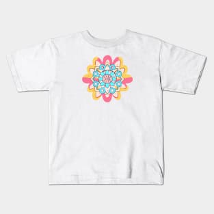 mandala Clamber drawing Kids T-Shirt